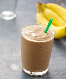 chocolate banana coffee smoothie